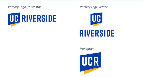 UC Riverside Logo and Monogram Graphic