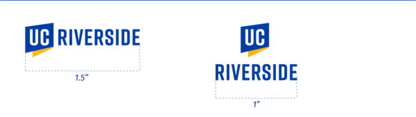 UCR Logo Minimum Size