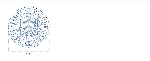 UCR Seal Minimum Size