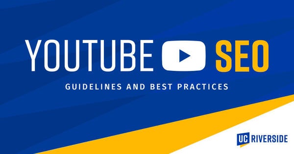 Youtube SEO: Guidelines and Best Practices