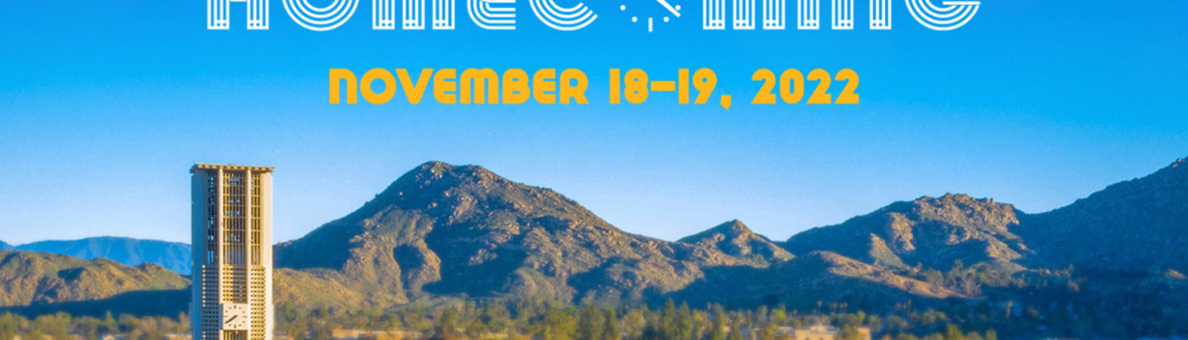 Homecoming November 18–19, 2022