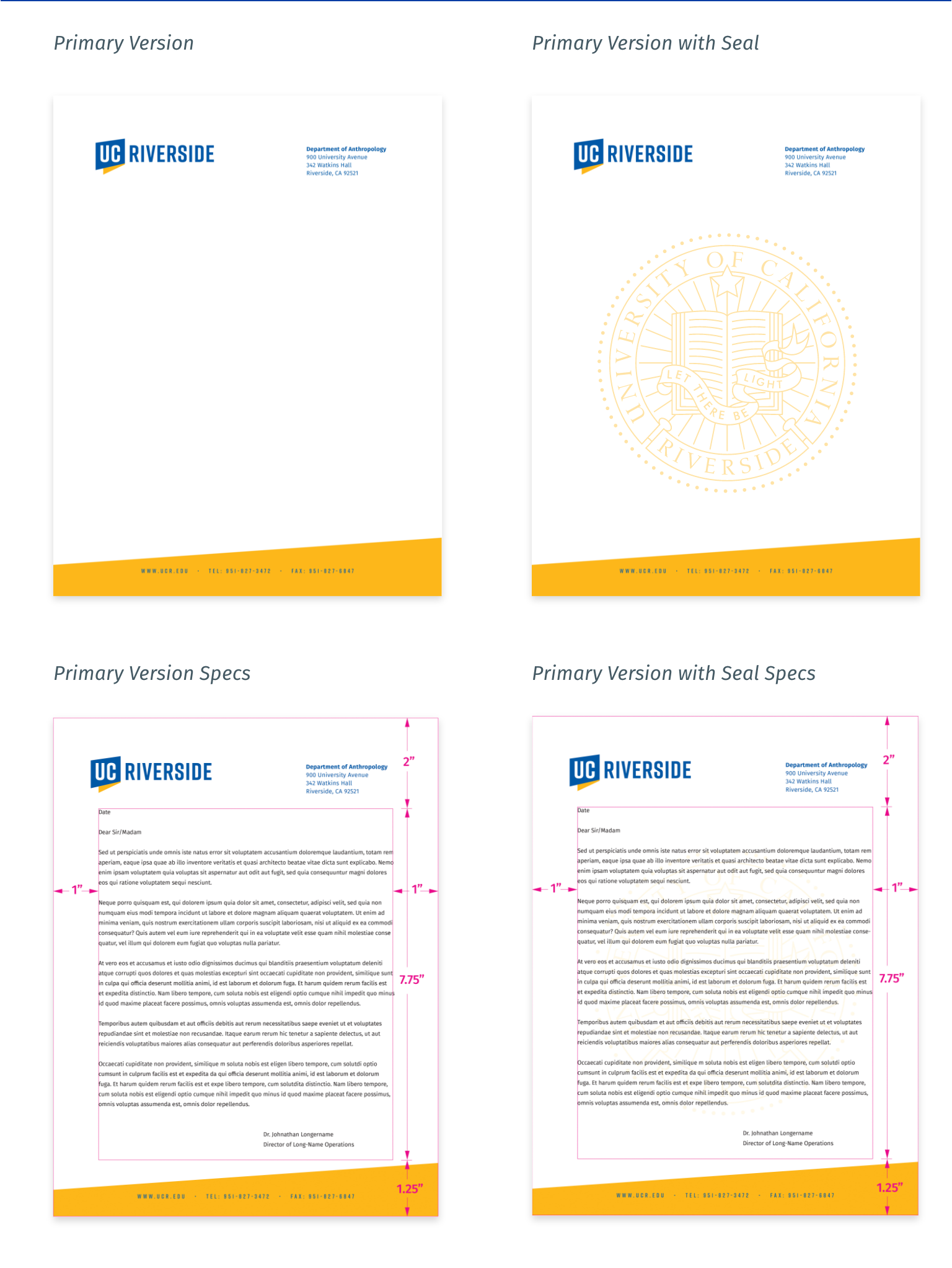 Uc Riverside Stationery Brand Identity Uc Riverside Stationery Brand Identity