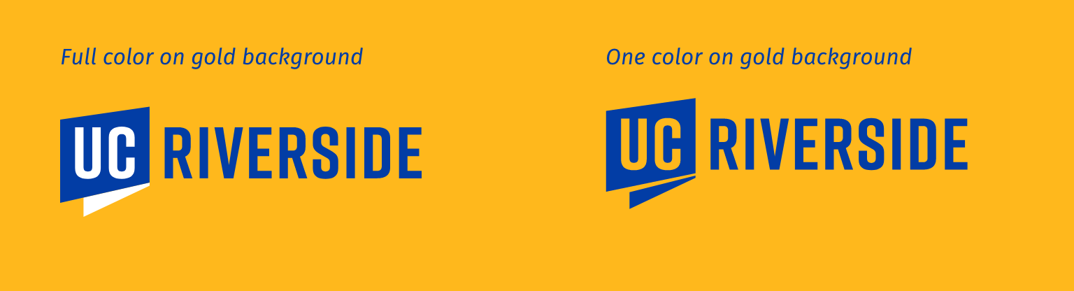 Ucr Institutional Logo Brand Identity